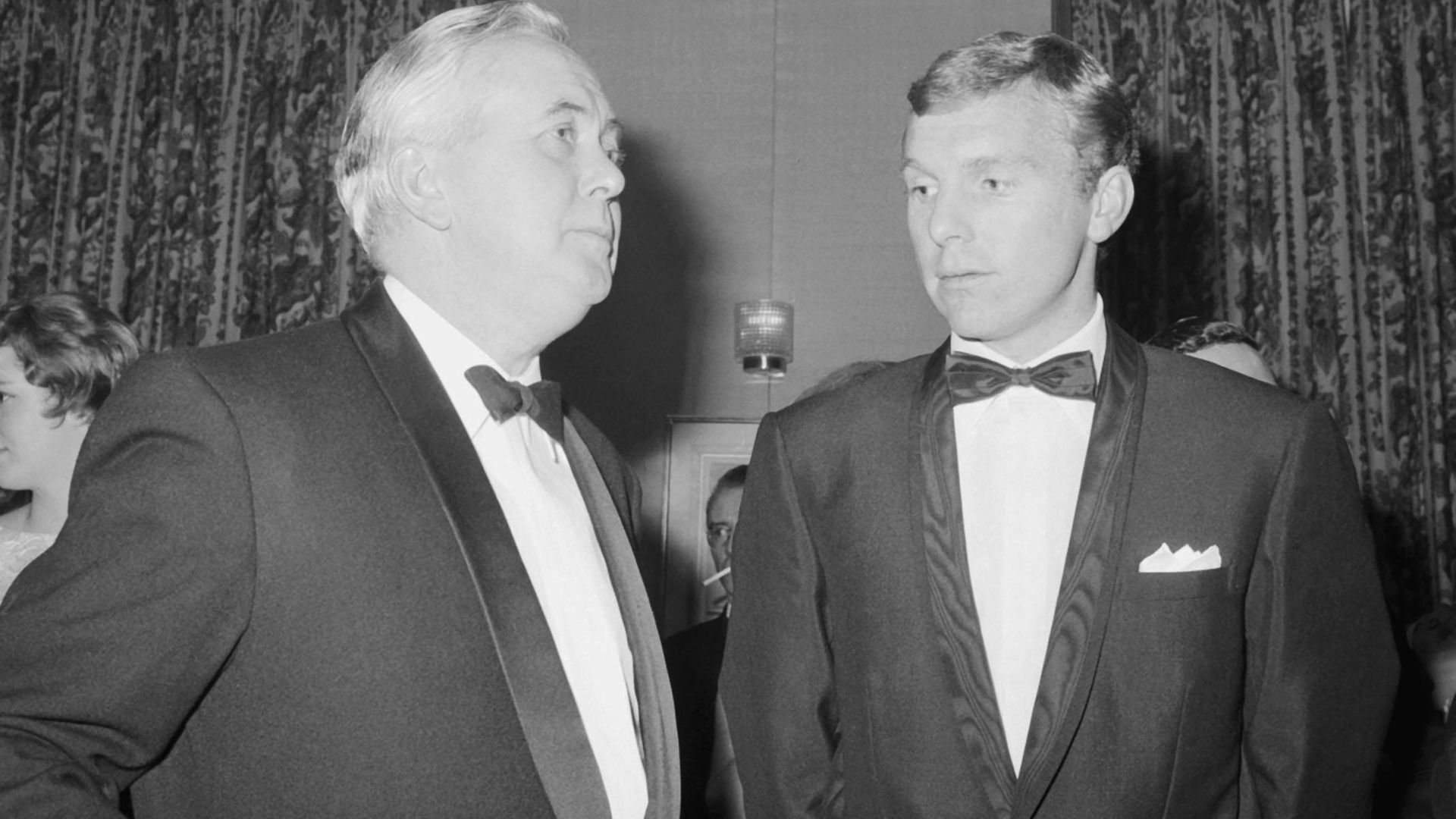 Harold Wilson, talking to Bobby Moore, the England captain, shortly after the national side had beaten Spain 2-0 and a few months before he lifted the World Cup - Credit: PA