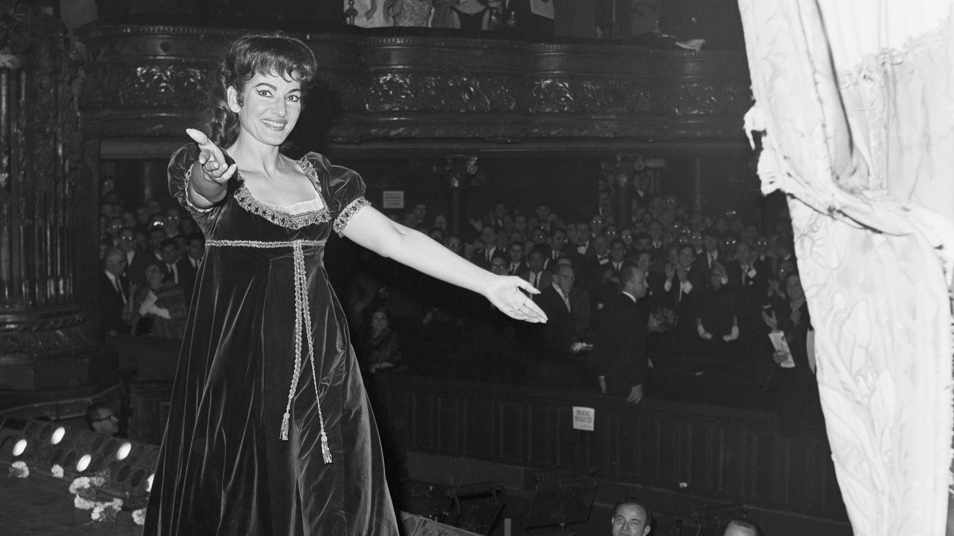 The incomparable Maria Callas, walking offstage after a performance in 1965. Photo: Bettman Archive/Getty Images.