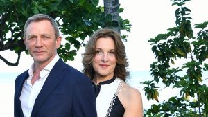 Daniel Craig and Barbara Broccoli at Ian Fleming’s home, ‘GoldenEye’, in Montego Bay, Jamaica. Credit: Slaven Vlasic/Getty Images for Metro Goldwyn Mayer Pictures