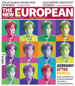 The New European print edition cover, 16 - 22 September