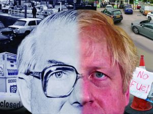 Crisis? What crisis? Boris Johnson is compared to James Callaghan in this week's edition of The New European