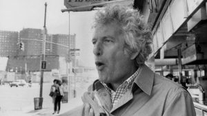 Author Joseph Heller eats a Nathan’s Famous hot dog in Coney Island. Heller grew up in a low-income housing project in the Brooklyn neighbourhood Photo: Ed Molinari/NY Daily News Archive via Getty Images