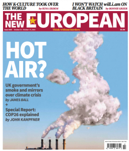 Print edition of The New European, 21 to 27 October 2021.