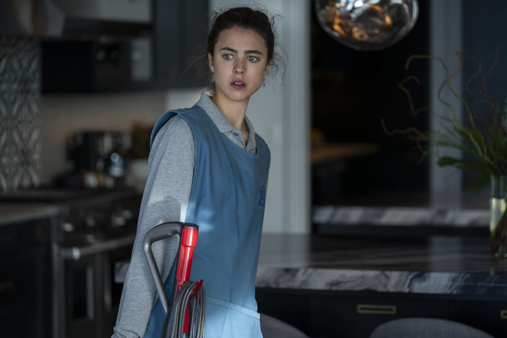 Margaret Qualley, luminous and sensitive as Alex In Netflix hit Maid. Credit: RICARDO HUBBS/NETFLIX © 2021