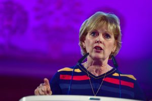 MP Anna Soubry speaks at the People's Vote Rally in Assembly Hall, Westminster. Credit:  Victoria Jones/PA Archive/PA Images