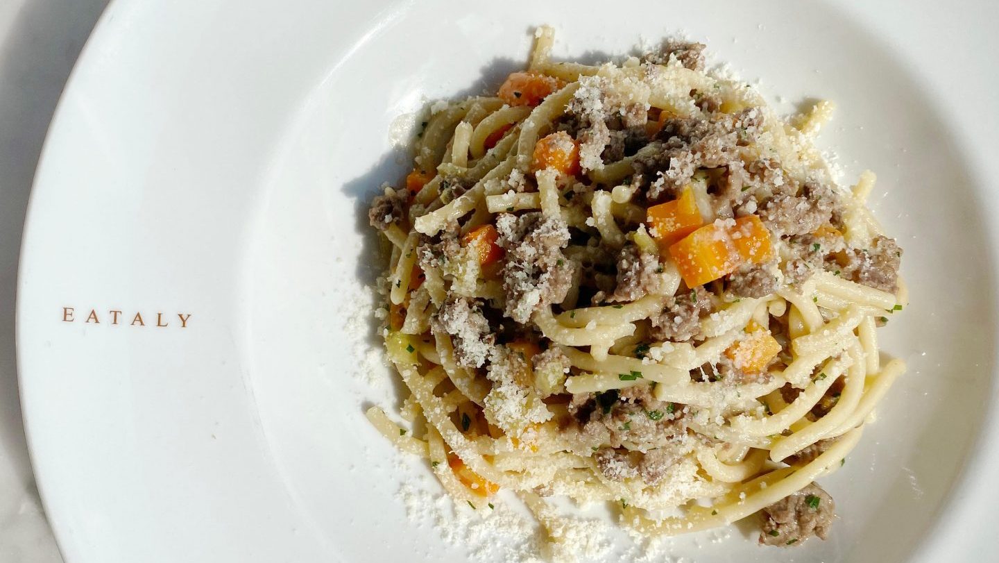 Massimiliano Santoro’s white ragu