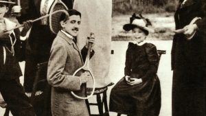 Marcel Proust on holiday with his family, circa 1892. Photo: adocphotos/ Corbis via Getty