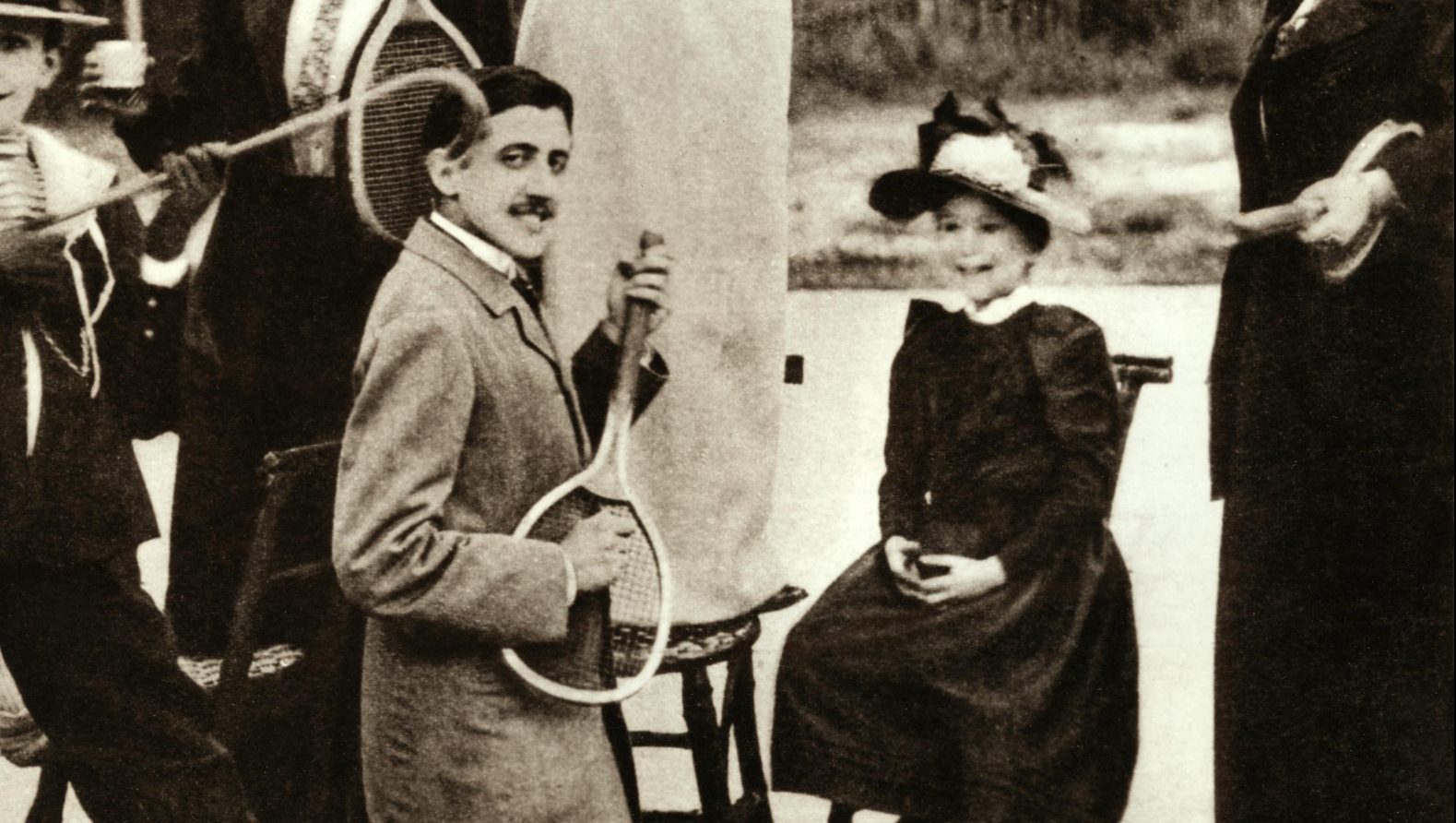 Marcel Proust on holiday with his family, circa 1892. Photo: adocphotos/ Corbis via Getty