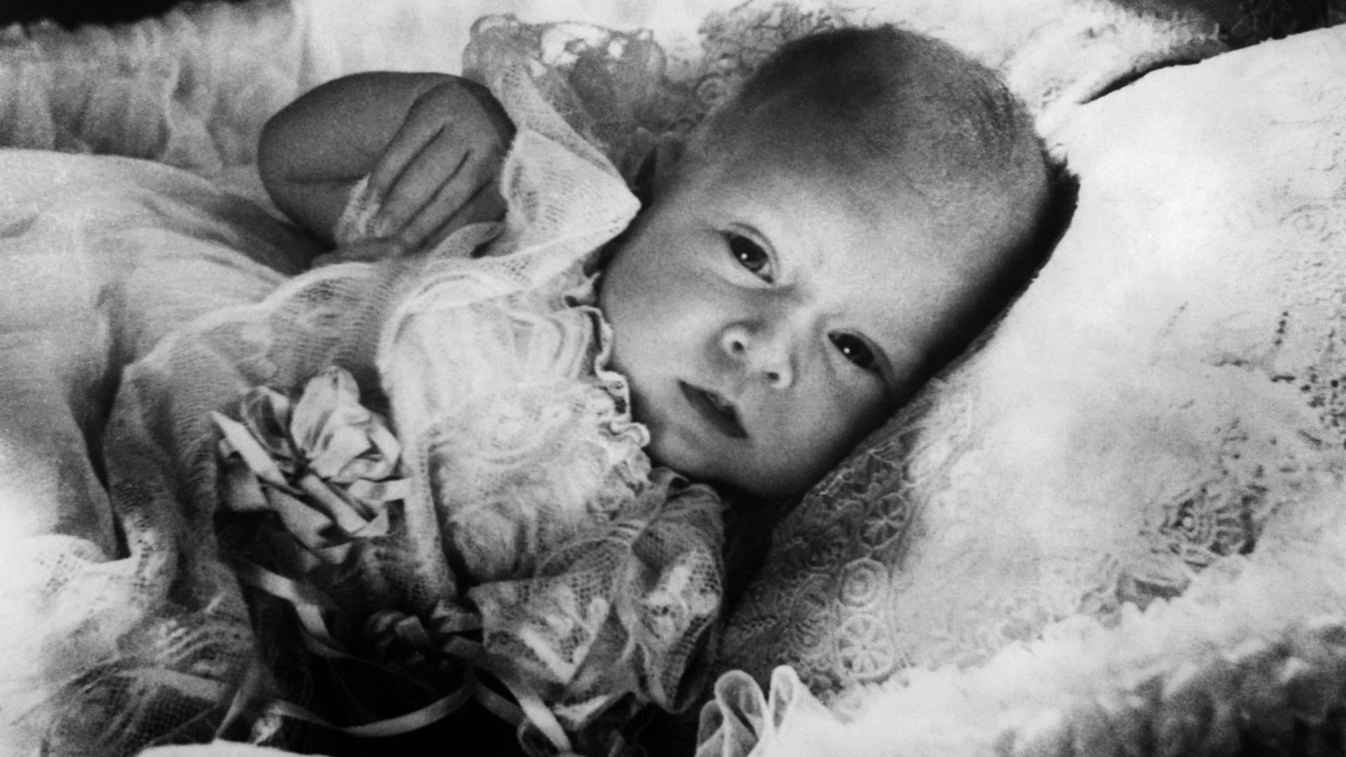 A two-month-old Prince Charles – not, sadly for her, born on exactly the same day as Bonnie Greer. Photo: AFP/Getty Images.