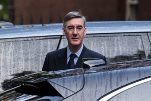 Jacob Rees-Mogg, under pressure for his part in the Owen Paterson fiasco