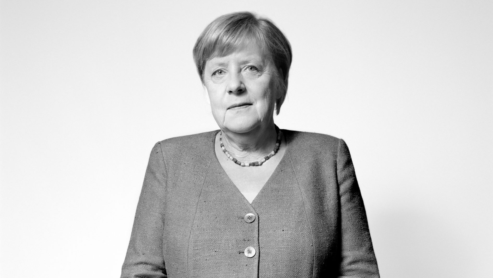 A portrait of Angela Merkel. Photo: Herlinde Koelbl