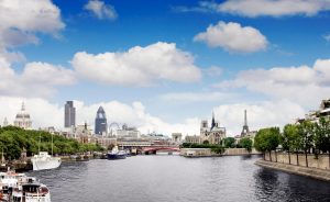 Landmarks of London and Paris, brought together. But how long before Britain reconnects with France and the rest of the EU? Photo: Getty Images.