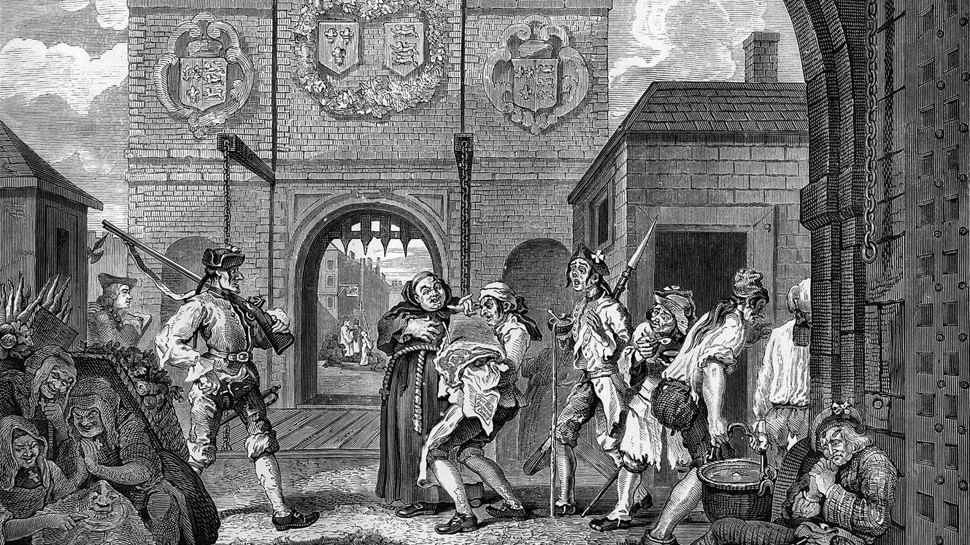 The Gate of Calais, by William Hogarth. Photo: Culture Club/
Getty