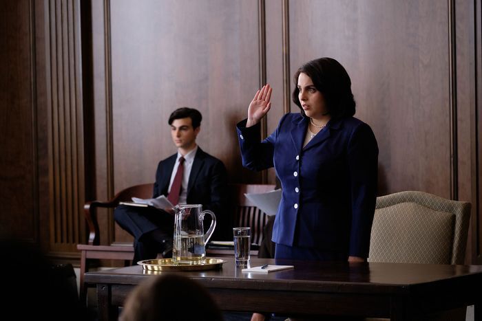 Beanie Feldstein as Monica Lewinsky in Impeachment: American Crime Story. Photo: Tina Thorpe/FX.