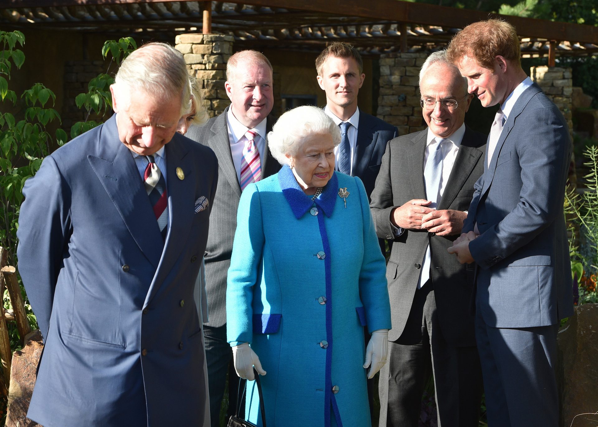 Lord David Brownlow with the Royals. Photo: Julian Simmonds/Getty.