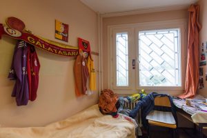 The interior of a cell at the Justizvollzugsanstalt  Ploetzensee state prison in Berlin. Photo: Emmanuele Contini/Getty.