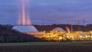 Nuclear power plant Neckarwestheim, Neckarwestheim, Baden-Wuerttemberg. Photo: Getty.