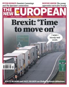 The New European front cover, January 27 - February 2 2022.