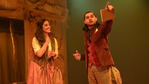 Broken Wings. Ayesha Patel (Dima Bawab) & Lucca Chadwick-Patel (Young Khalil Gibran). Credit - Danny Kaan