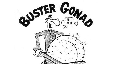 Buster Gonad. Pic: Viz Wiki