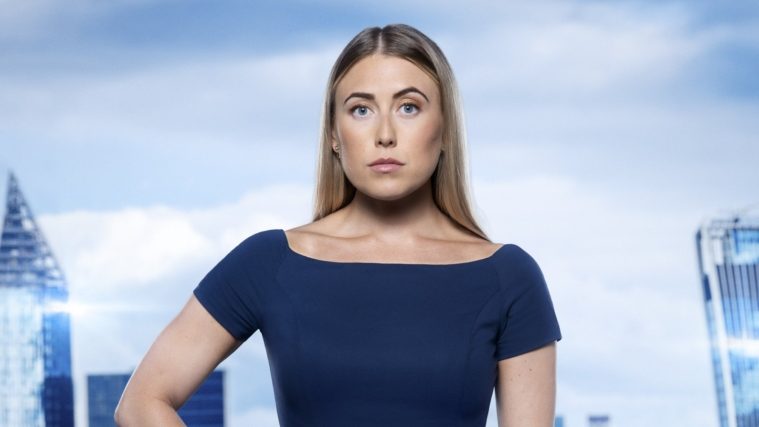 Francesca, fired from 
The Apprentice for 
misspelling “Arctic”. Photo: BBC