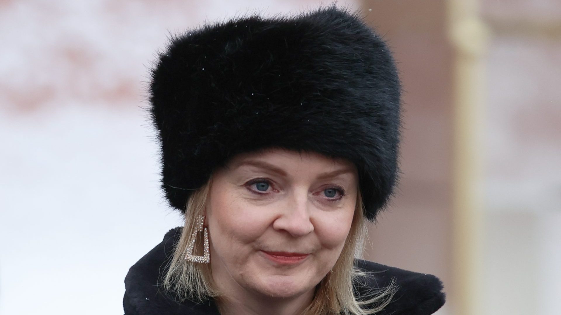 Liz Truss scores a hat-trick in Moscow. Photo: Sergei Savostyanov/TASS/Getty