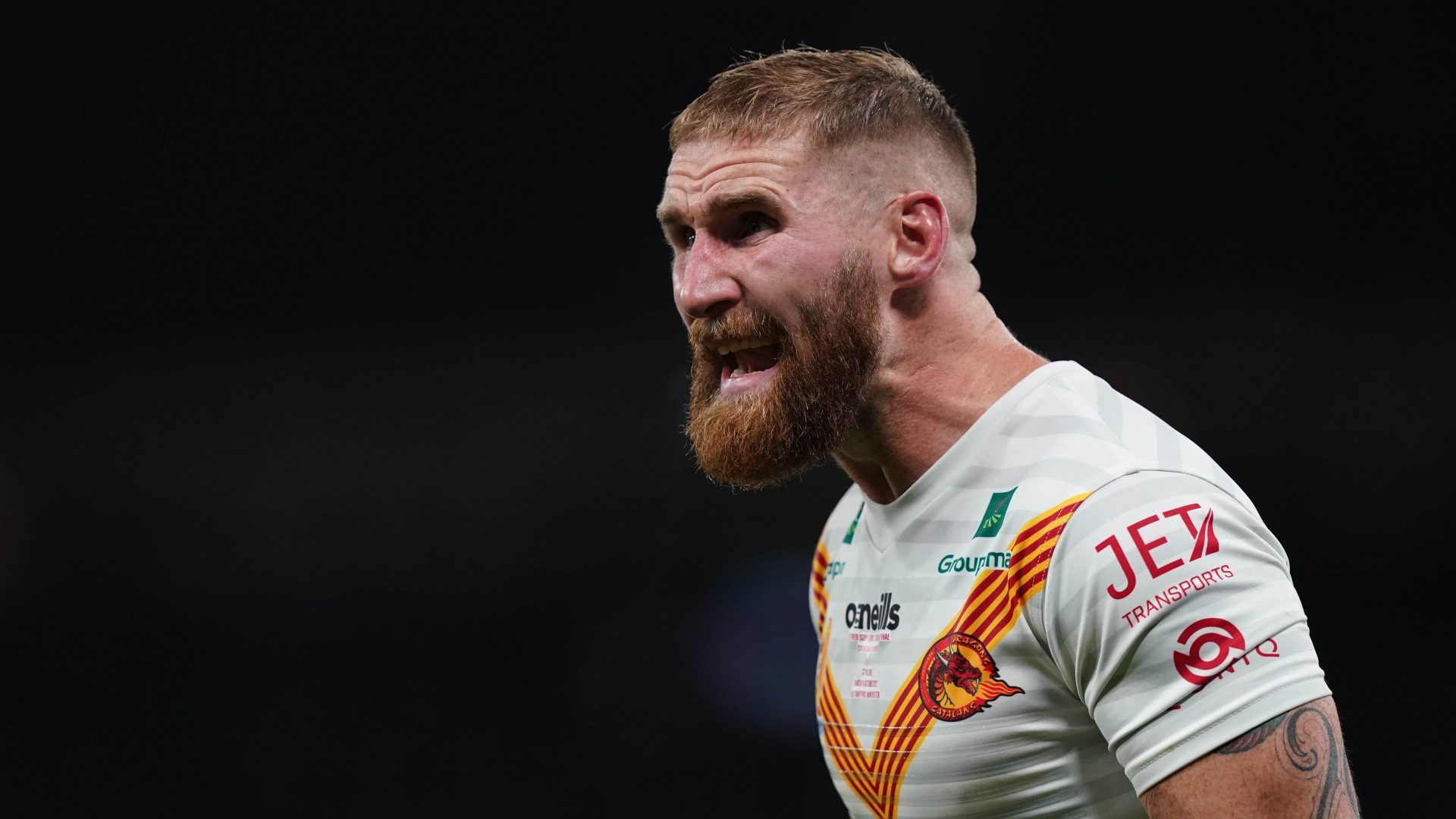 Catalans Dragons' Sam Tomkins. Photo: Martin Rickett/PA Wire/PA Images