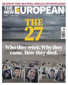 The New European front cover, February 03 – February 09 2022.