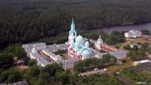 The monastery at Valaam. Photos: Mikhail Klimentyev/Tass/Getty; 
Bettmann; Heritage Images/Hulton