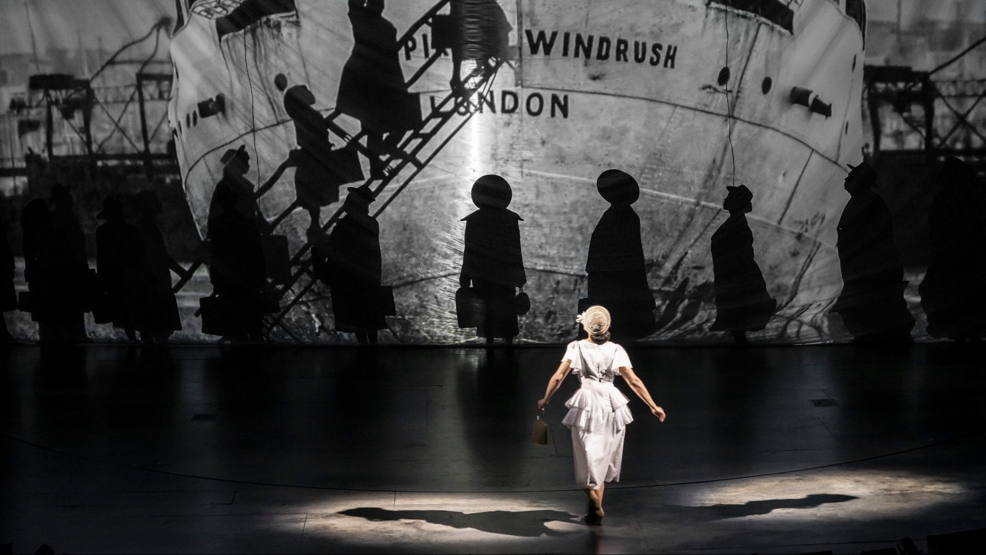 Leonie Elliott in Small Island at the National Theatre - Windrush (Johan Persson)