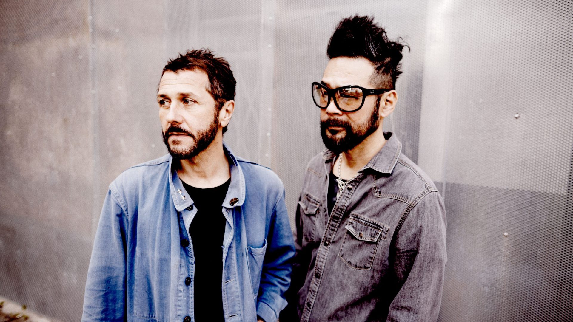 Feeder's Grant Nicholas (l) and Taka Hirose (Photo: Steve Gullick)