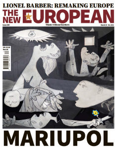 The New European front cover, March 24 – March 30 2022