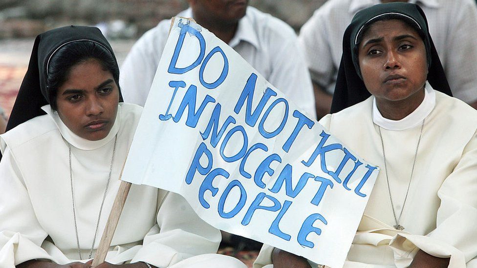 Christians are a religious minority in India. Photo: Getty images
