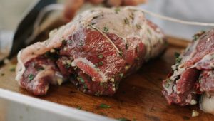 Jeff Baker's roast hogget