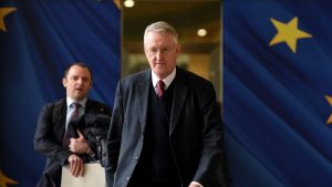 Hilary Benn: Brexit 
has adversely affected 
virtually every sector 
of the UK economy. Photo: John Thys/AFP