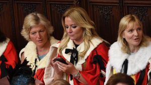 Baroness Mone (centre) ahead of the State Opening of Parliament by Queen Elizabeth II. Photo: Stefan Rousseau/PA Archive/PA Images