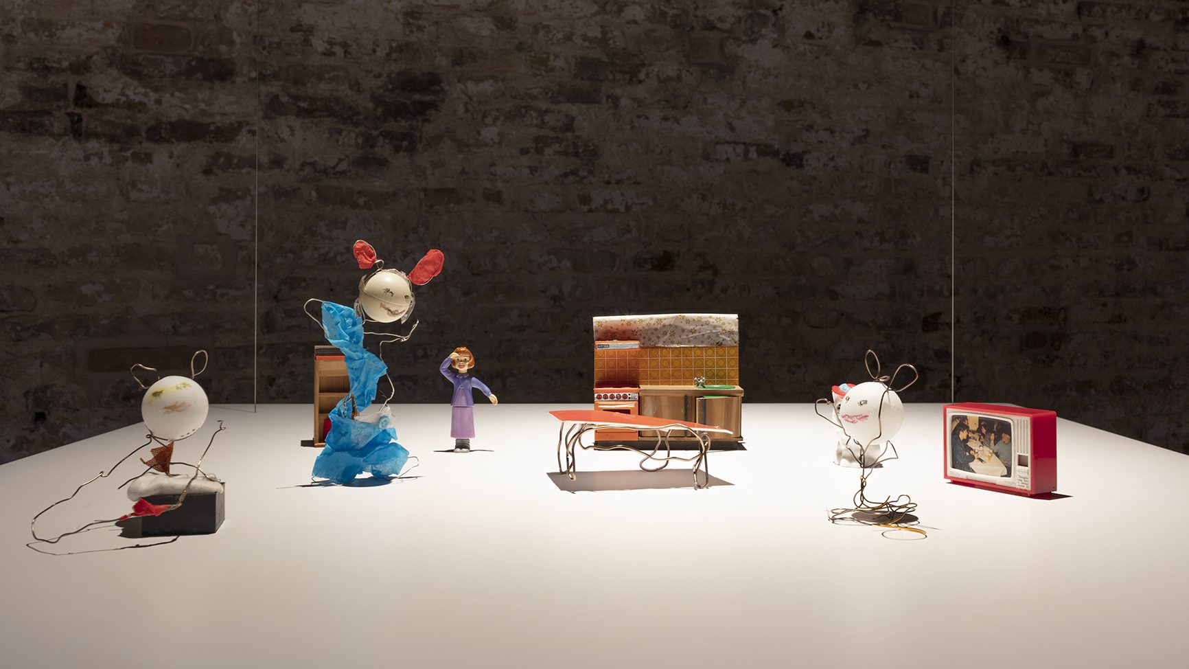 Turkish artist Füsun Onur’s Once Upon A Time… installation 
at the Venice Biennale
(Photo: Marta Tonelli)