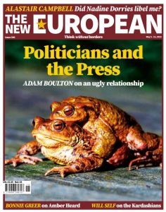 The New European front cover, May 5 - 11 2022