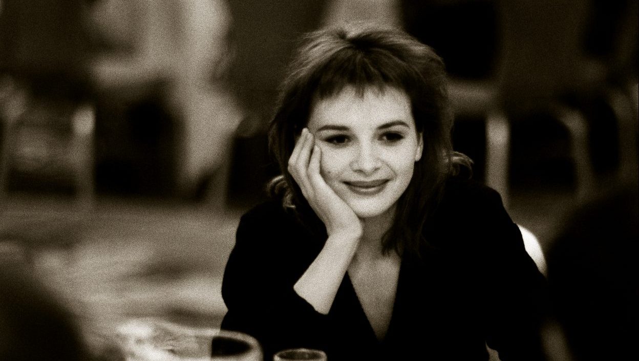 Juliette Binoche in 
Paris, 1991 (Photo: Christophe D Yvoire)