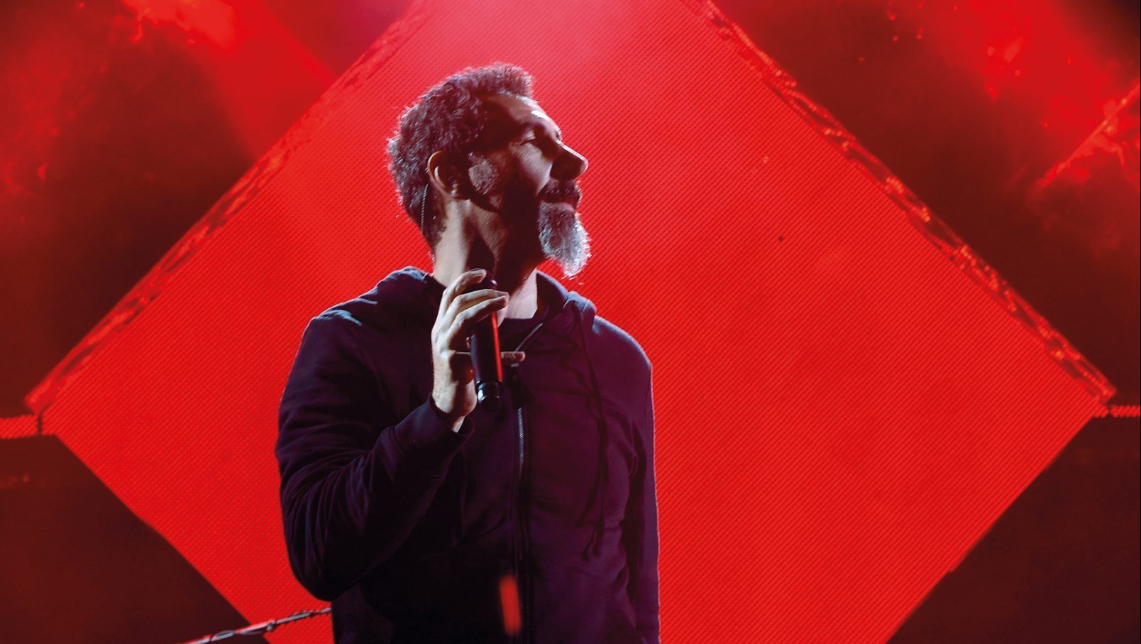 Serj Tankian in concert in San Bernadino, California. Photo: Kevin Winter/ABA