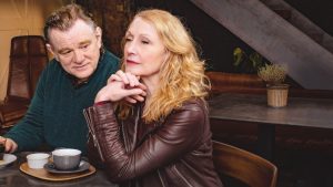 Brendan Gleeson as Scott and Patricia Clarkson as Ellen in State of the Union (Photo: BBC/Sundance TV LLC & AMC Film Holdings LLC)