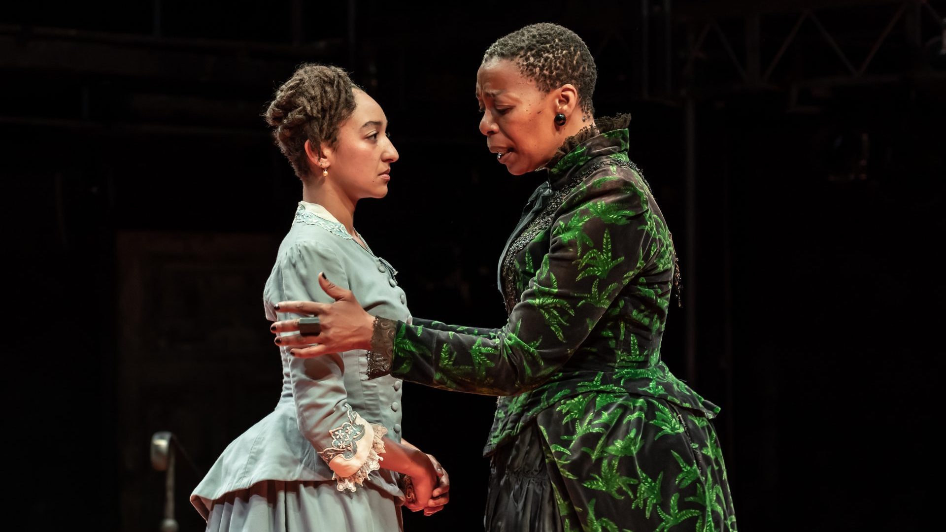 Patricia Allison and 
Noma Dumezweni in 
A Doll’s House, Part 2. Photo: Marc Brenner