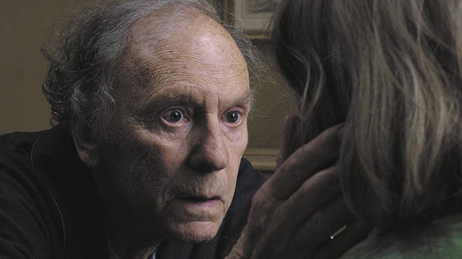 A scene from the 
2012 Palme d’Or winner Amour, for which Trintignant 
won a best actor César. Photo: Canal+