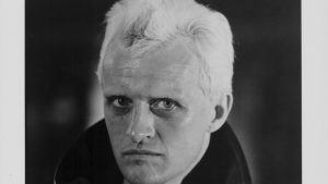 Dutch actor Rutger Hauer in Ridley Scott’s dystopian sci-fi movie Blade Runner, 1982. Photo: Stanley Bielecki Movie Collection/Getty Images