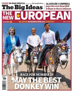 The New European front cover, July 14 – 27 2022