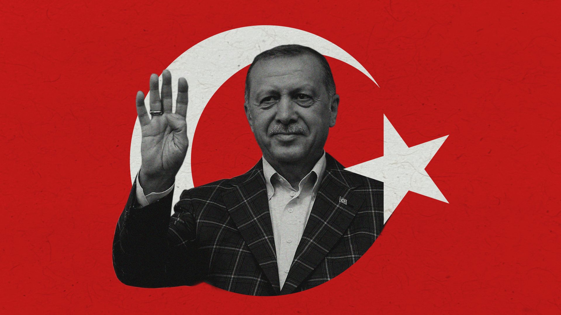 President Erdoğan tolerates little opposition. Photomontage: TNE