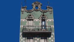 A modernist-style building in the Gràcia district of Barcelona. Photo: DeAgostini/Getty