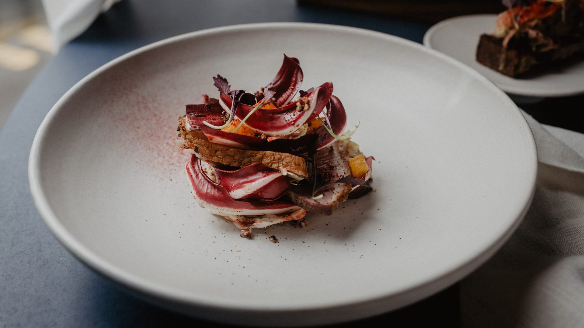 Roberta Hall-McCarron's smoked duck and beetroot salad