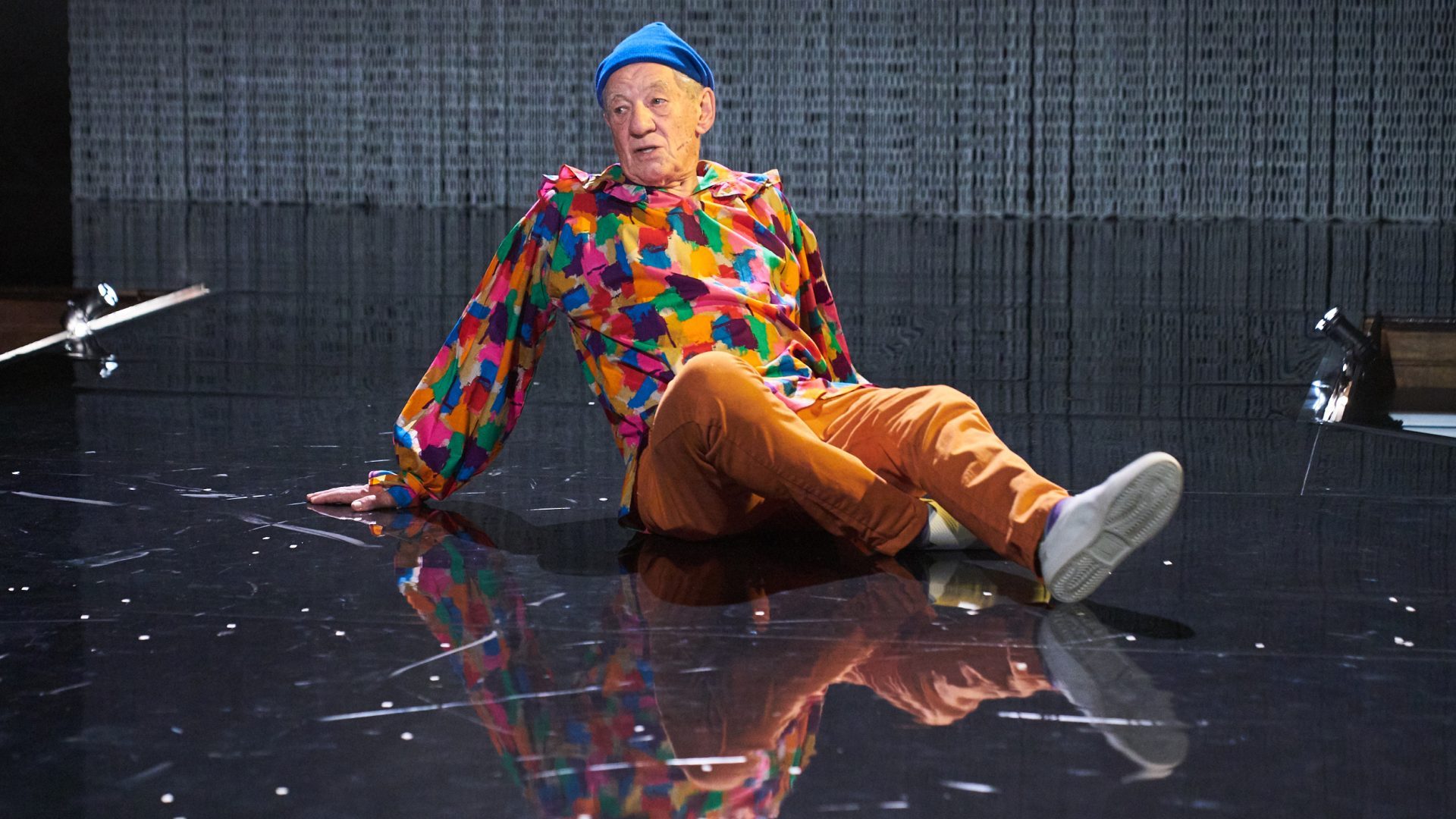 Ian McKellen as Hamlet at this year’s Edinburgh fringe. Photo: Devin de Vil