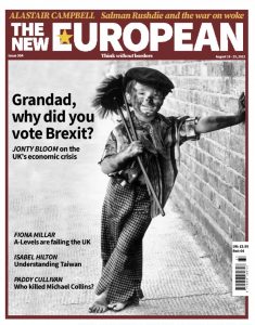 The New European front cover, August 18 – 24 2022